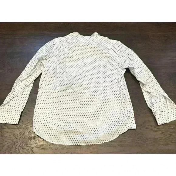 Michael Kors Men's Stretch Mini Tossed Mk Logo button up dr - Picture 3 of 3